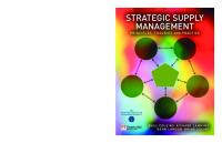 Strategic Supply Management: Principles, Theories and Practice
 9780273651000, 0273651005