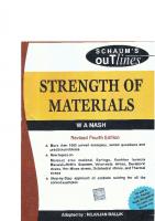 Strength of Materials [4 ed.]
 0070700338, 9780070700338