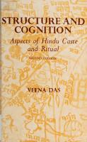 Structure and Cognition: Aspects of Hindu Caste and Ritual