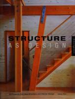 Structure as Design [1 ed.]
 1564966046, 9781564966049