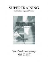 Supertraining [6th expanded version]
 8890403802, 9788890403811