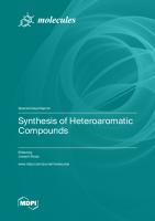 Synthesis of Heteroaromatic Compounds
 9783036575636