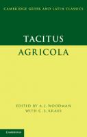 Tacitus: Agricola
 0521876877, 9780521876872, 9780521700290