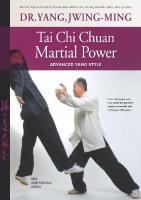 Tai Chi Chuan Martial Power: Advanced Yang Style [Kindle Edition]