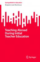 Teaching Abroad During Initial Teacher Education (SpringerBriefs in Education)
 3031059603, 9783031059605
