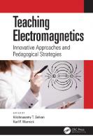 Teaching Electromagnetics: Innovative Approaches and Pedagogical Strategies
 0367710889, 9780367710880