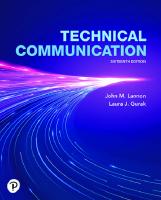 Technical Communication [16 ed.]
 0138273391, 9780138273392