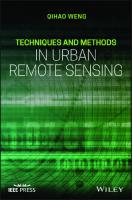 Techniques and methods in urban remote sensing
 9781118217733, 111821773X