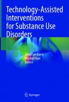 Technology-Assisted Interventions for Substance Use Disorders
 3031264444, 9783031264443
