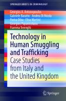 Technology in Human Smuggling and Trafficking: Case Studies from Italy and the United Kingdom (SpringerBriefs in Criminology)
 3030427676, 9783030427672