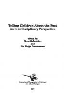 Telling Children About the Past: An Interdisciplinary Perspective
 9781789201840