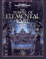 Temple of Elemental Evil (Advanced Dungeons & Dragons AD&D Supermodule T1-4) [1 ed.]
 0880380187, 9780880380188