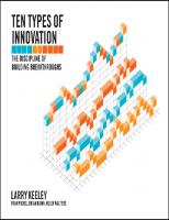 Ten Types of Innovation: The Discipline of Building Breakthroughs
 1118504240, 9781118504246