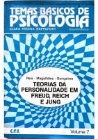 Teorias da personalidade em Freud, Reich e Jung
 8512621702