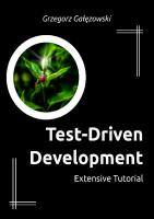 Test-Driven Development: Extensive Tutorial
 9780321413093