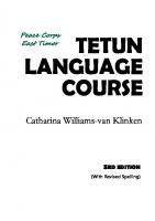 Tetun Language Course