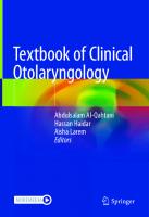 Textbook of Clinical Otolaryngology
 9783030540876, 9783030540883