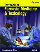 Textbook of Forensic Medicine & Toxicology [2 ed.]
 9788184487060, 8184487061