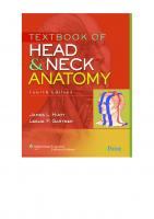Textbook of Head and Neck Anatomy [4 ed.]
 078178932X, 9780781789325