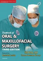 Textbook of Oral & Maxillofacial Surgery [3 ed.]
 9788131248744