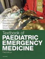 Textbook of Paediatric Emergency Medicine [3rd ed.]
 9780702073038,  9780702073045