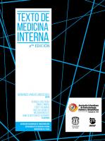 Texto de Medicina Interna [2 ed.]
 9789589981498
