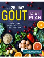 The 28-Day Gout Diet Plan: The Optimal Nutrition Guide to Manage Gout
 9781641521987, 9781641521994