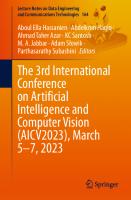 The 3rd International Conference on Artificial Intelligence and Computer Vision (AICV2023), March 5–7, 2023
 3031277619, 9783031277610