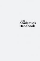 The Academic's Handbook, Fourth Edition: Revised and Expanded
 9781478012641
