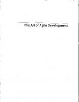 The Art of Agile Development: Pragmatic Guide to Agile Software Development
 0596527675, 9780596527679