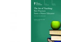 The Art of Teaching: Best Practices from a Master Educator