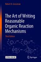 The Art of Writing Reasonable Organic Reaction Mechanisms [3 ed.]
 9783030287320, 9783030287337