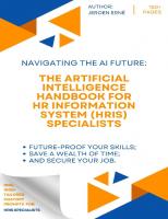 The Artificial Intelligence Handbook for HRIS (HRIS) Specialists