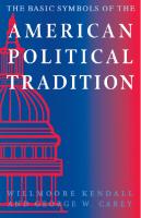 The Basic Symbols of the American Political Tradition
 0813208262, 9780813208268