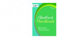 The Bedford Handbook [9 ed.]
 9781457608032,  9781457608018,  9781457608025