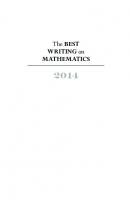 The Best Writing on Mathematics 2014 [Pilot project. eBook available to selected US libraries only]
 9781400865307