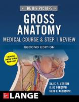 The Big Picture: Gross Anatomy, Medical Course & Step 1 Review [2nd Edition]
 9781259862649