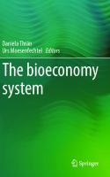 The bioeconomy system [1st ed. 2022]
 9783662644140, 9783662644157, 3662644142