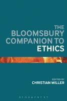 The Bloomsbury Companion to Ethics
 9781472567802, 1472567803