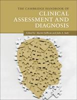 The Cambridge Handbook of Clinical Assessment and Diagnosis
 1108415911, 9781108415910