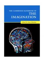 The Cambridge Handbook of the Imagination
 1108429246, 9781108429245