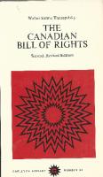 The Canadian Bill of Rights
 9780773595439