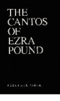 The cantos of Ezra Pound [Rev. collected ed. (Cantos 1-117)]
 0571048978, 0571048986, 9780571048977, 9780571048984
