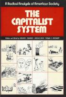 The Capitalist System. A Radical Analysis of American Society
 013113647X