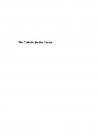 The Catholic Studies Reader
 9780823292776