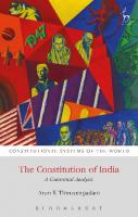 The Constitution of India: A Contextual Analysis
 9781841137360, 9781849468718, 9781849468701
