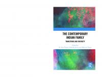 The Contemporary Indian Family: Transitions and Diversity
 9781138056107, 9781003057796