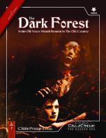 The Dark Forest - A Call of Cthulhu Scenario Set in the Modern Day