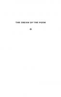 The Dream of the Poem: Hebrew Poetry from Muslim and Christian Spain, 950-1492 [Course Book ed.]
 9781400827558