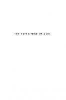 The Experience of God: Being, Consciousness, Bliss
 9780300167337